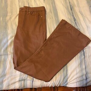 Sofia Vergara Brown flare jeans